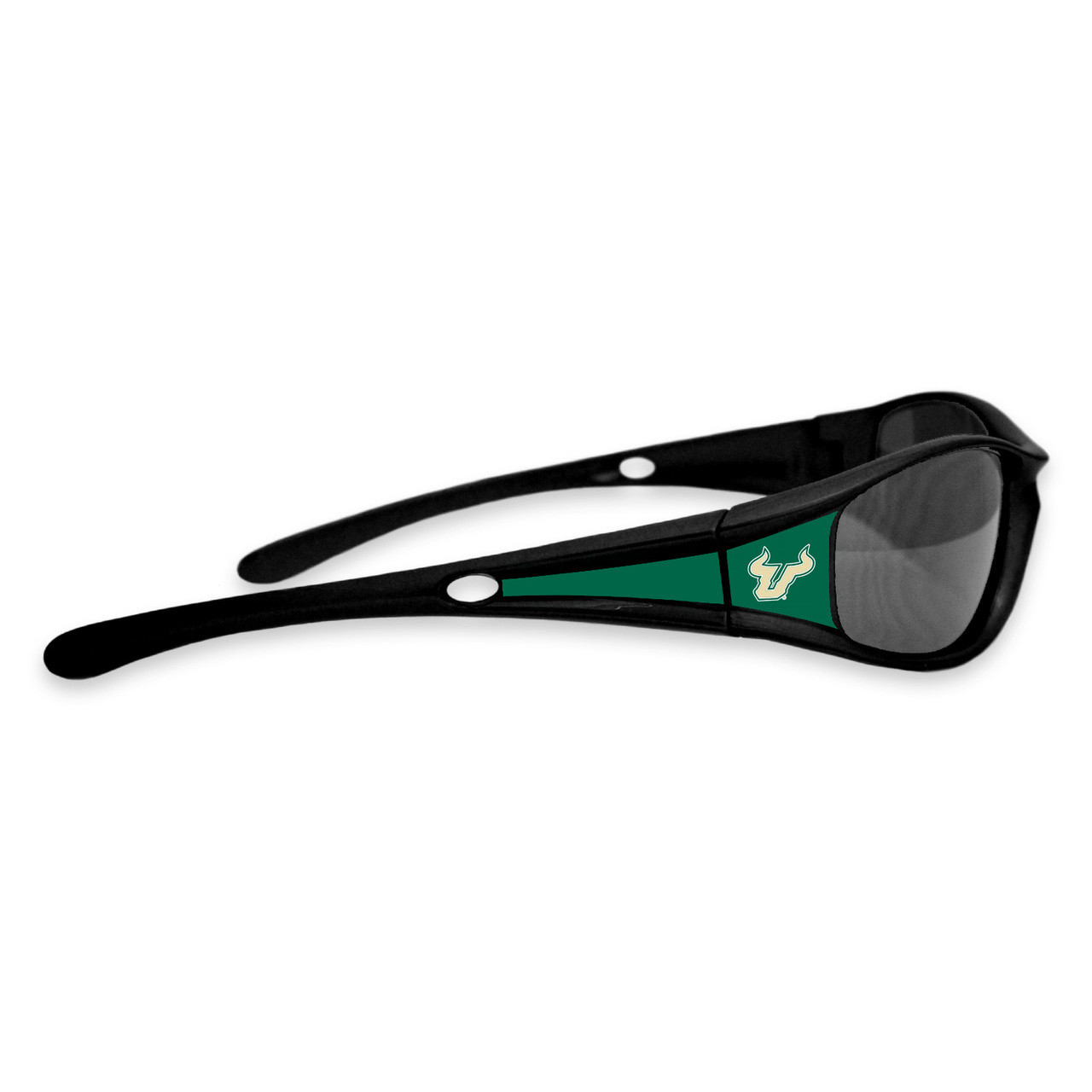 South Florida Bulls Sports Rimmed College Sunglasses (Black)