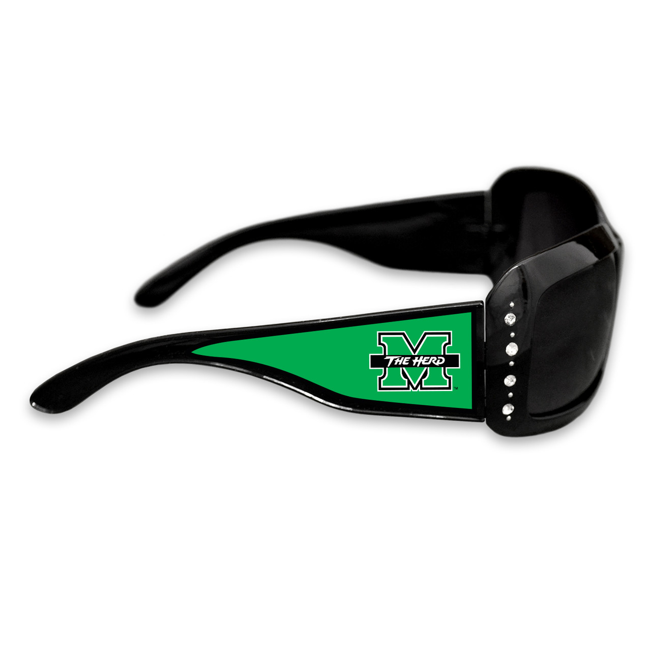 Marshall Thundering Herd Fashion It Girl College Sunglasses (Black)