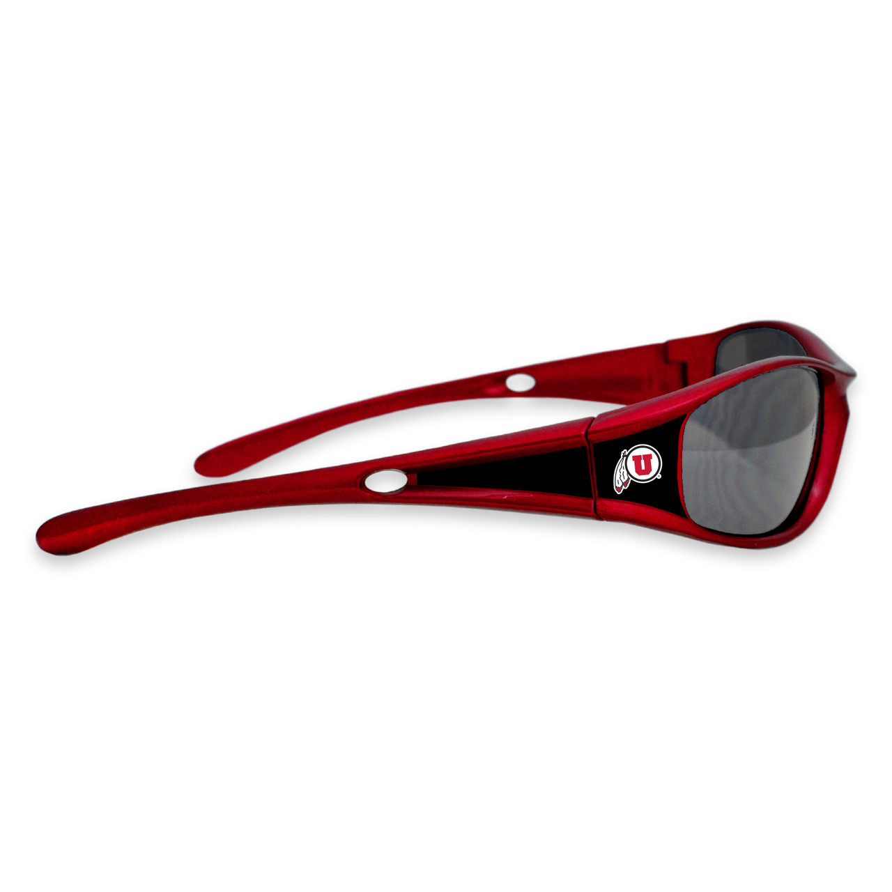 Utah Utes Sports Rimmed College Sunglasses (Red)