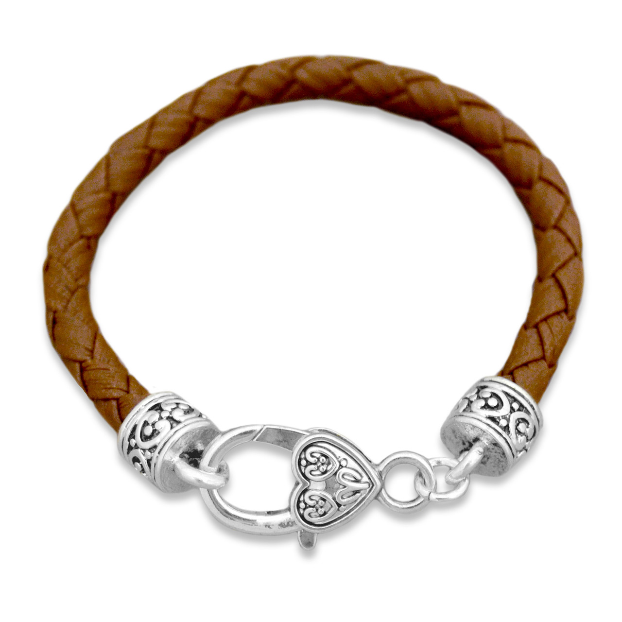 Harvey Brown Leather Bracelet