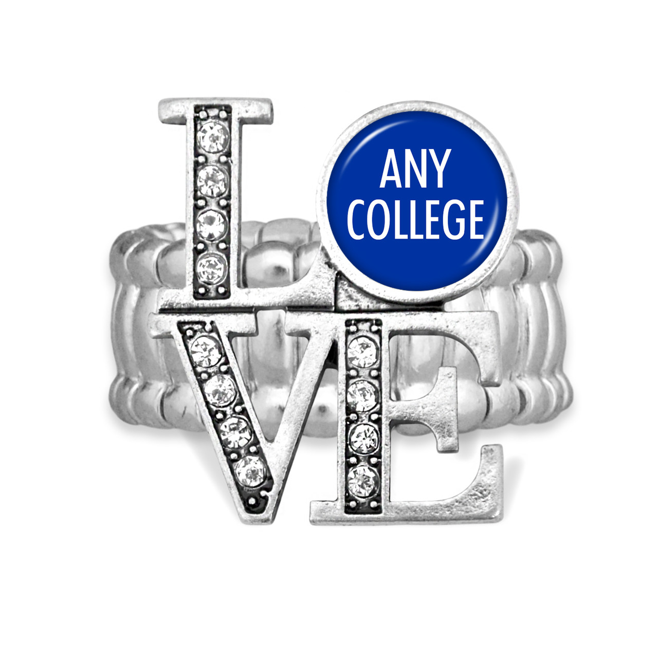 *Choose Your  College* LOVE Stretch Ring