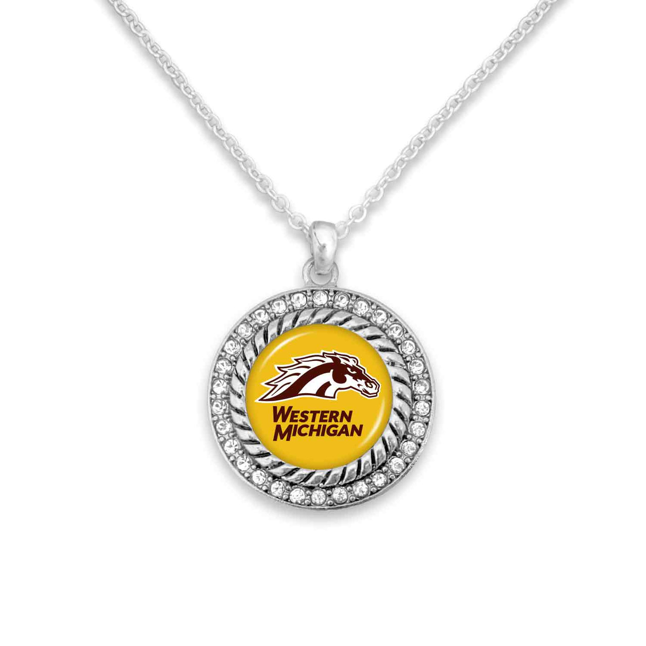 Western Michigan Broncos Necklace- Allie