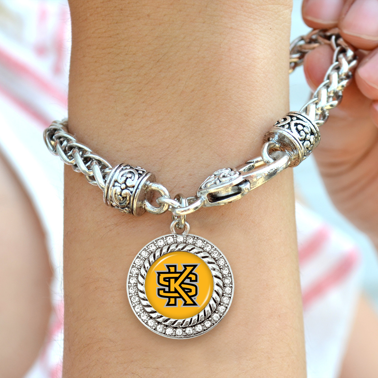 Kennesaw State Owls Bracelet- Allie