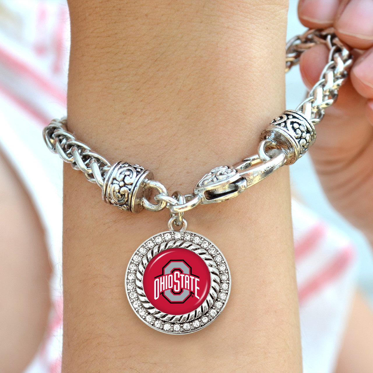 Ohio State Buckeyes Bracelet- Allie