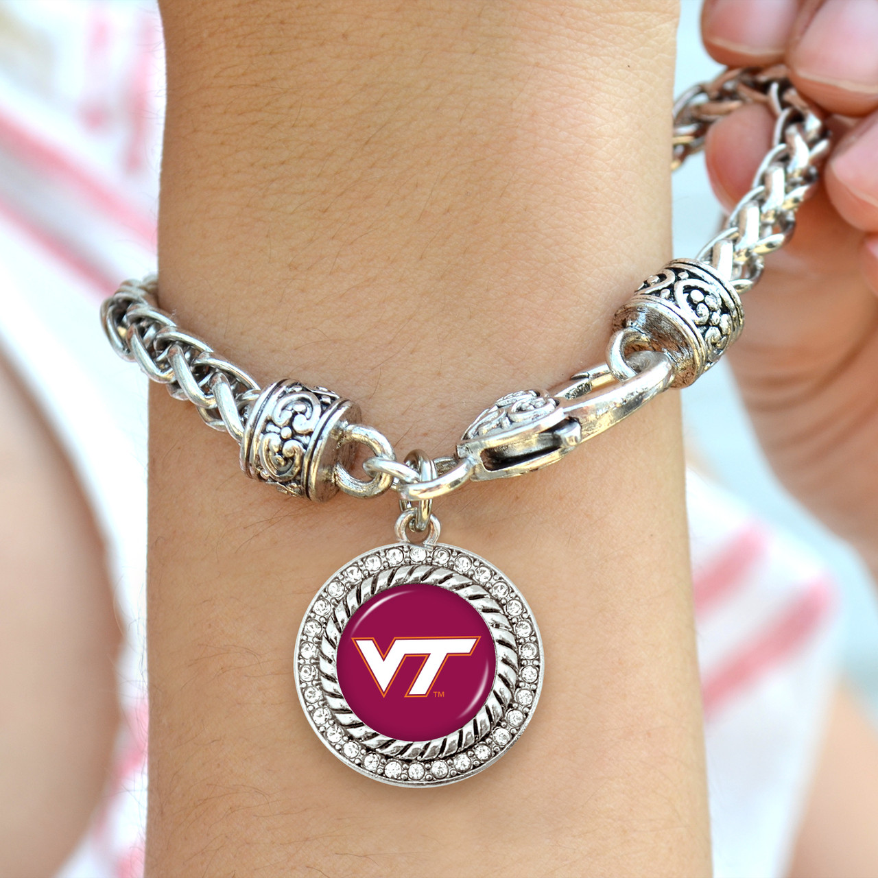 Virginia Tech Hokies Bracelet- Allie