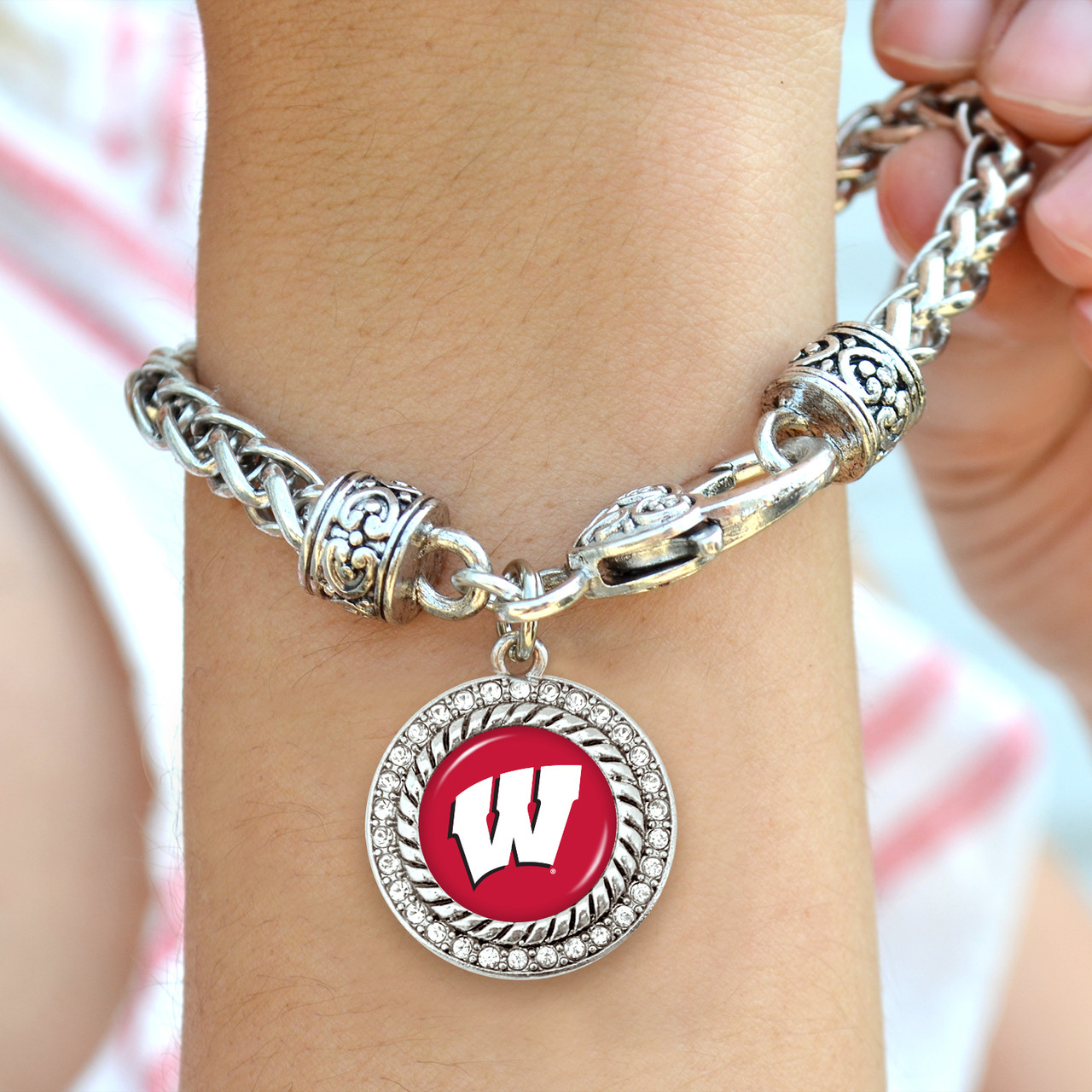 Wisconsin Badgers Bracelet- Allie