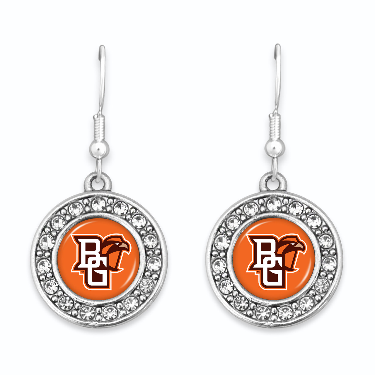 Bowling Green State Falcons Earrings-  Abby Girl