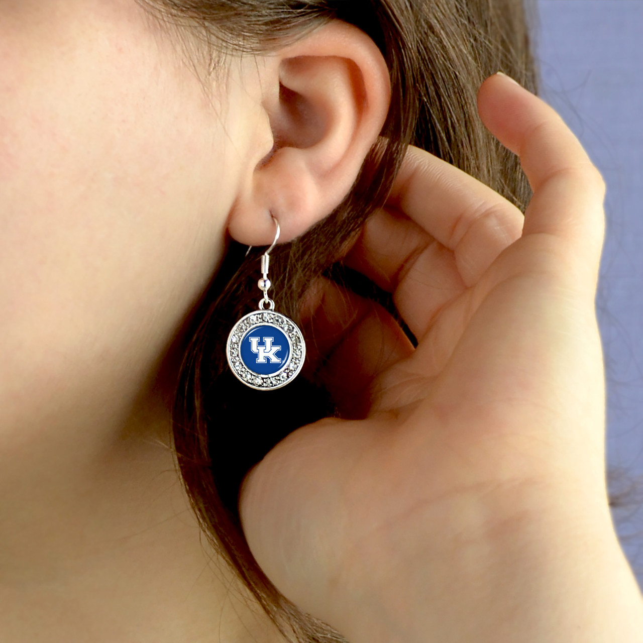 Kentucky Wildcats Earrings- Abby Girl