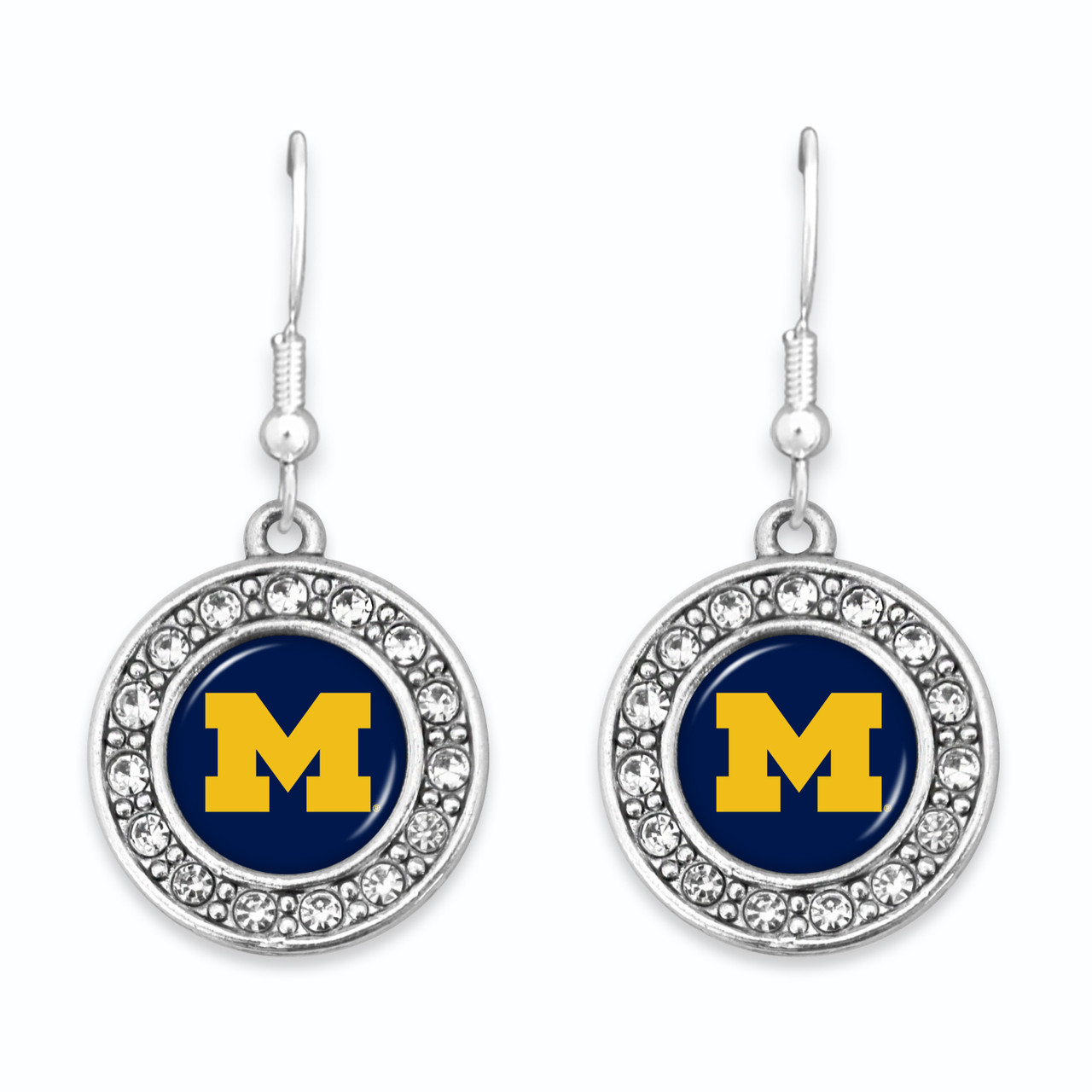 Michigan Wolverines Earrings- Abby Girl