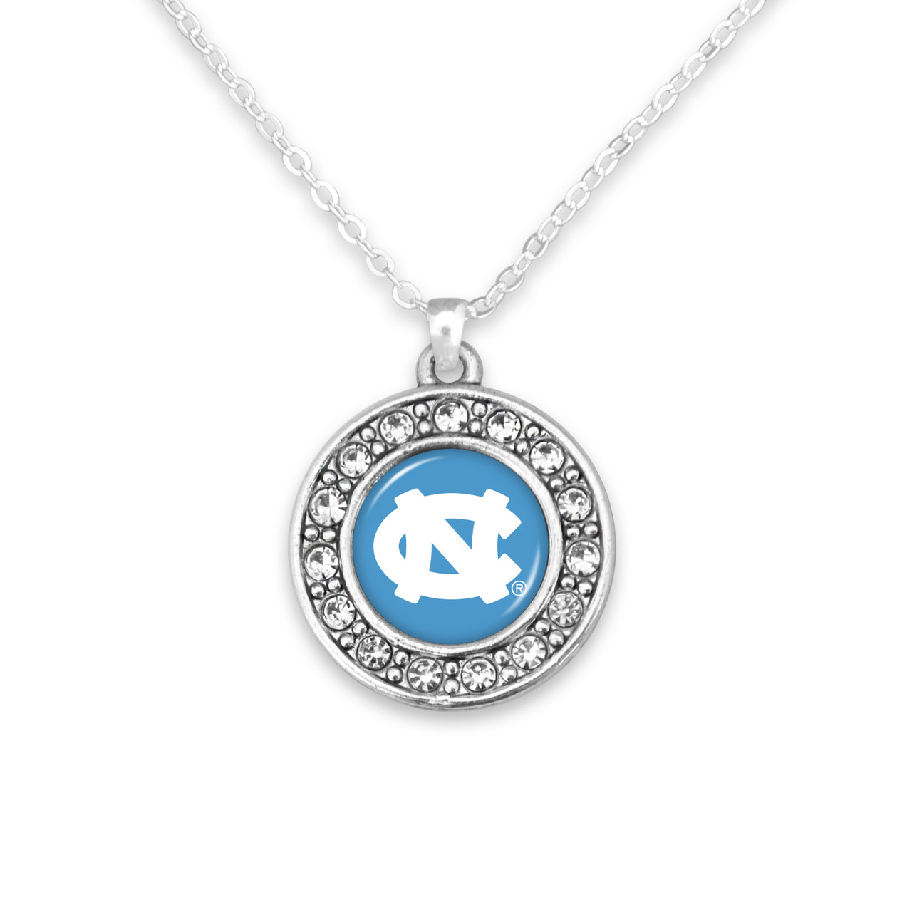 North Carolina Tar Heels Necklace- Abby Girl