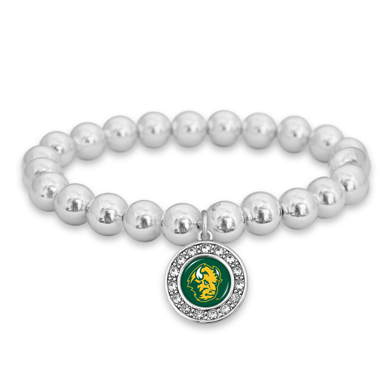 North Dakota State Bison Bracelet- Abby Girl