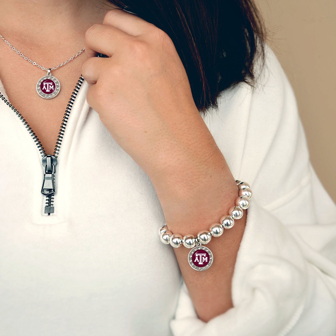 Texas A&M Aggies Bracelet- Abby Girl