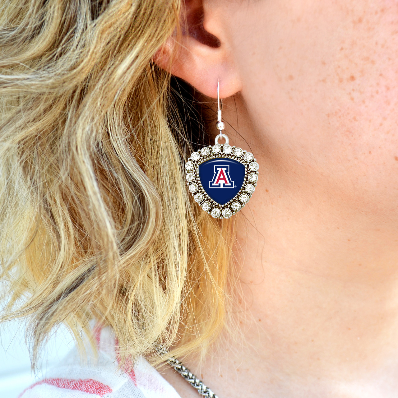 Arizona Wildcats Earrings- Brooke