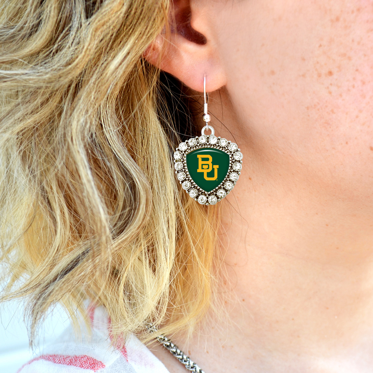 Baylor Bears Earrings- Brooke