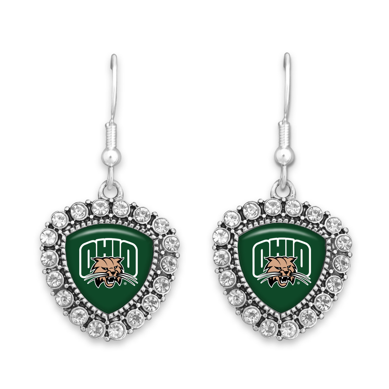 Ohio Bobcats Earrings-  Brooke