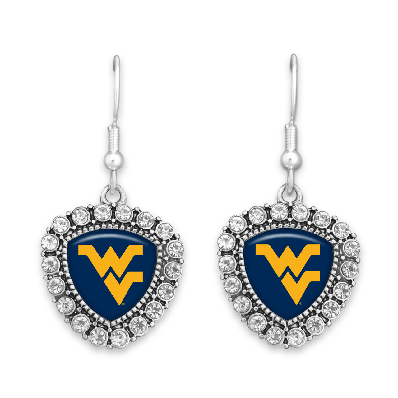 West Virginia Mountaineers Earrings- Brooke