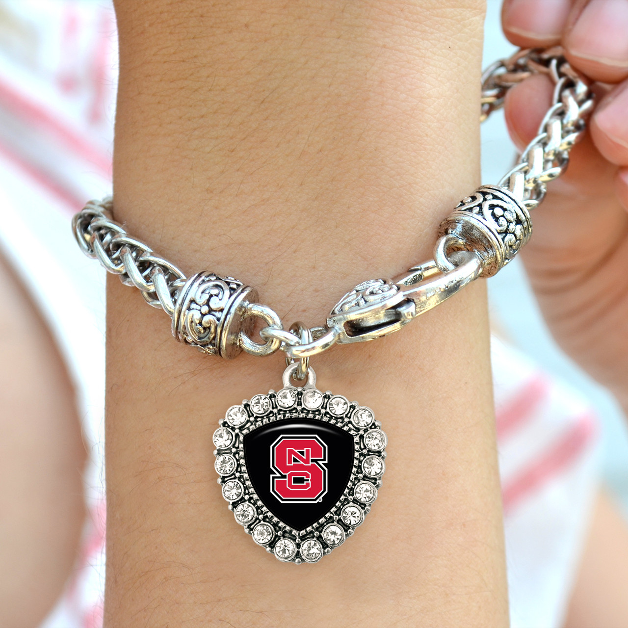 NC State Wolfpack Bracelet- Brooke