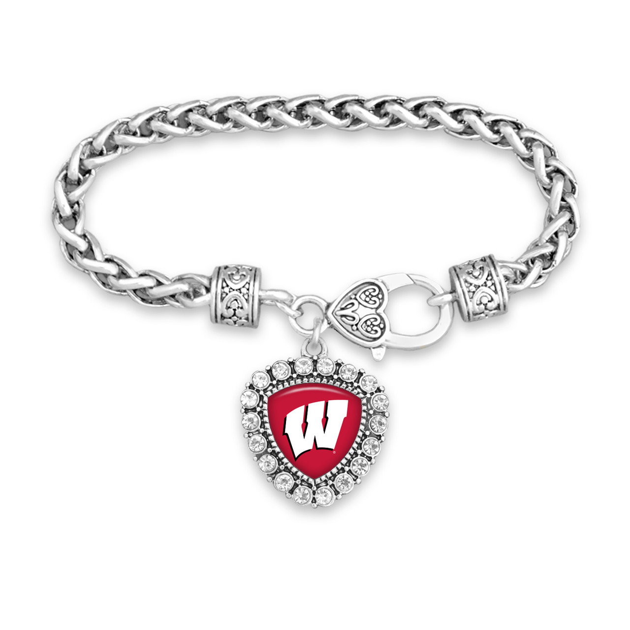 Wisconsin Badgers Bracelet- Brooke