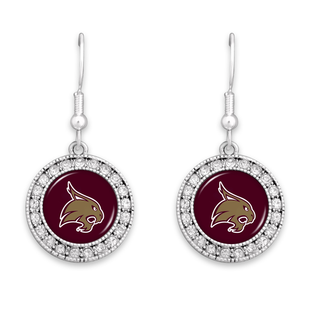 Texas State Bobcats Earrings- Kenzie