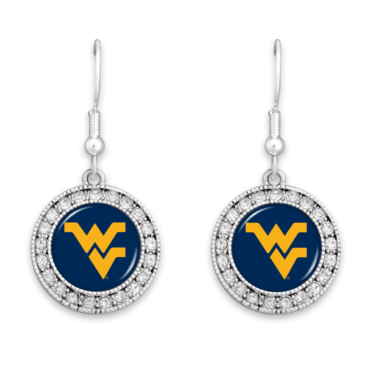 West Virginia Mountaineers Earrings- Kenzie