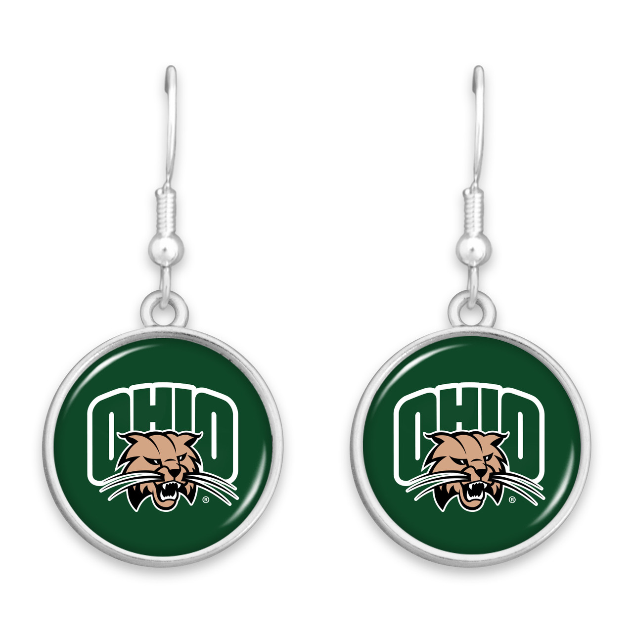 Ohio Bobcats Earrings-  Leah