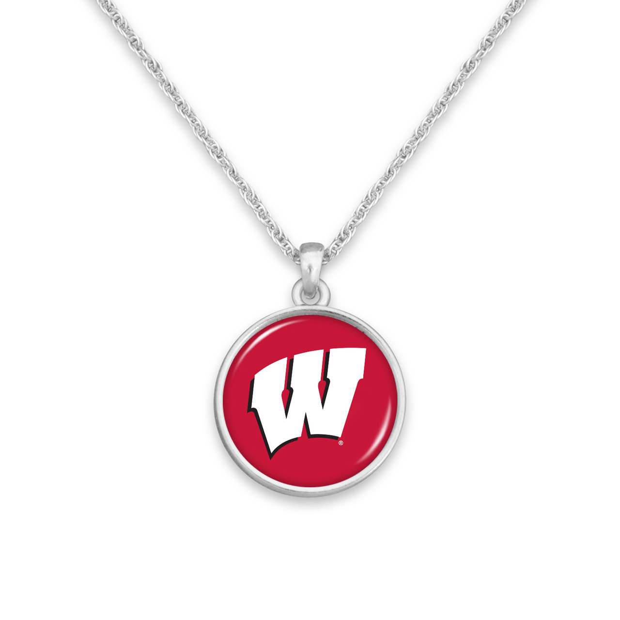 Wisconsin Badgers Necklace- Leah