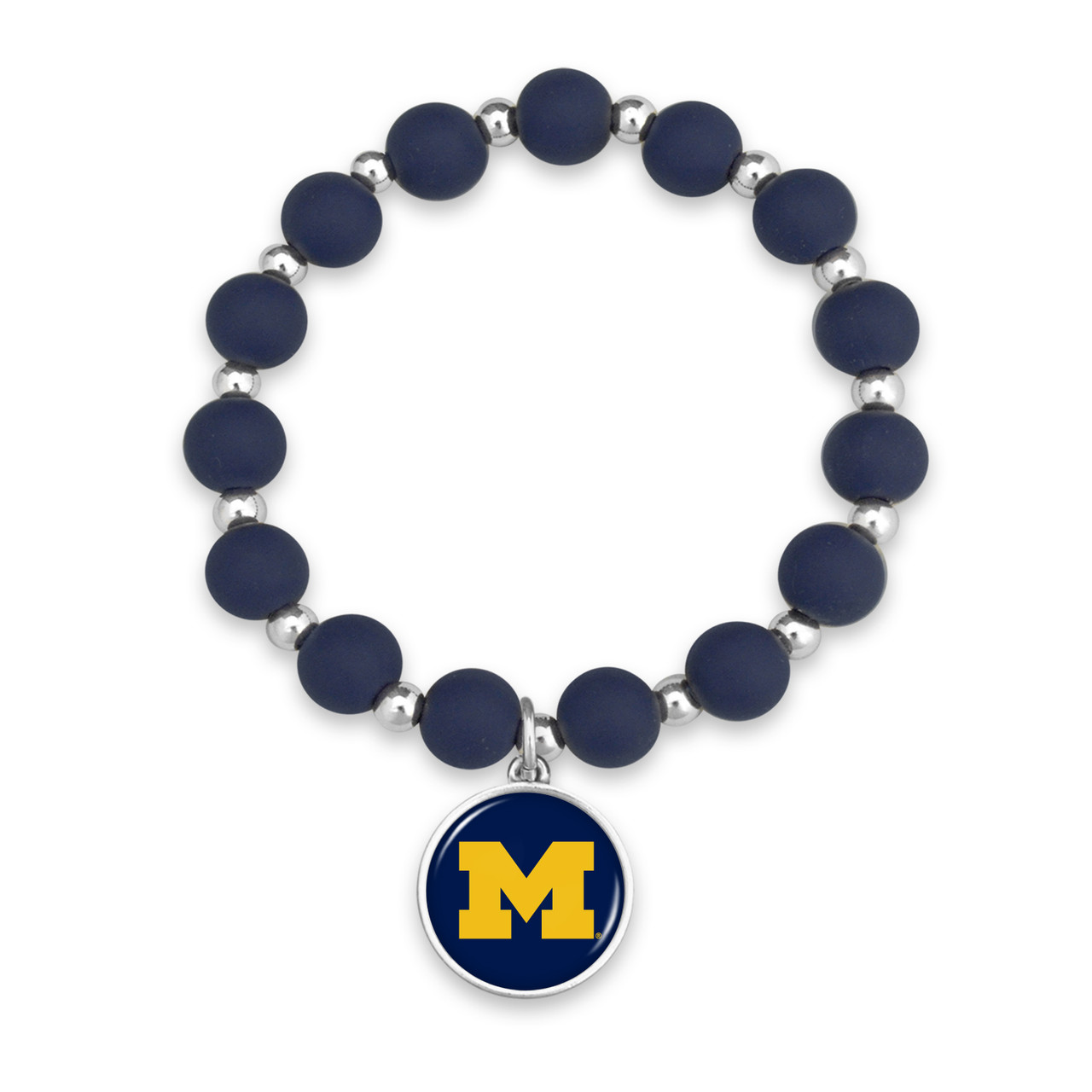 Michigan Wolverines Bracelet- Leah