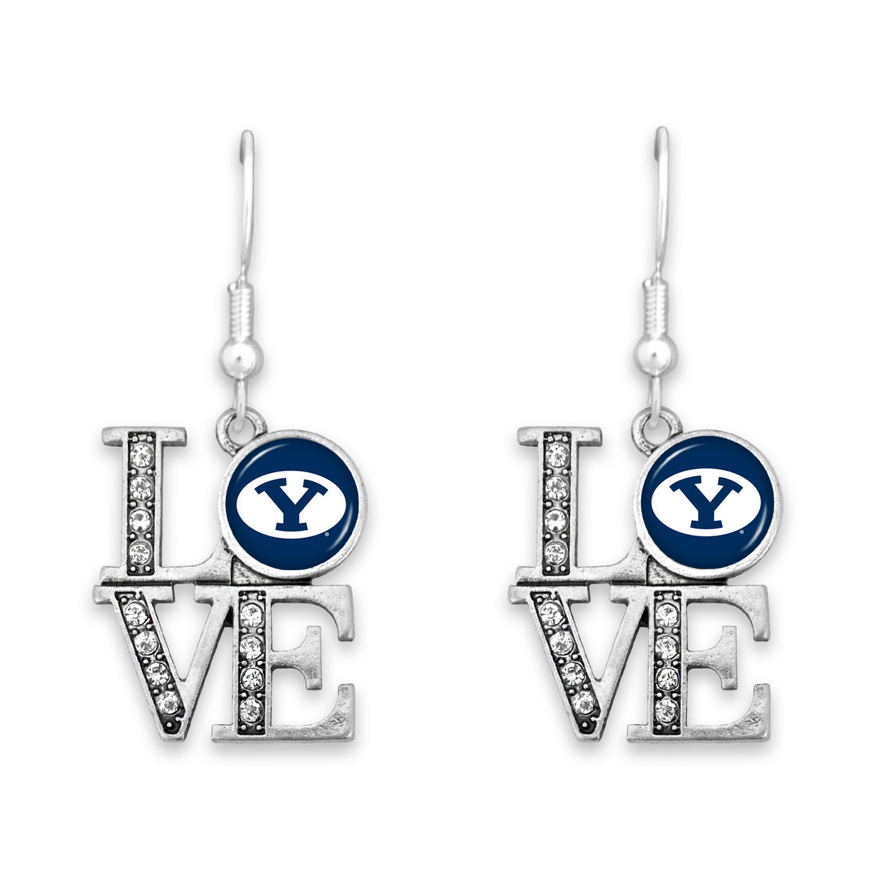 BYU Cougars Earrings-  LOVE