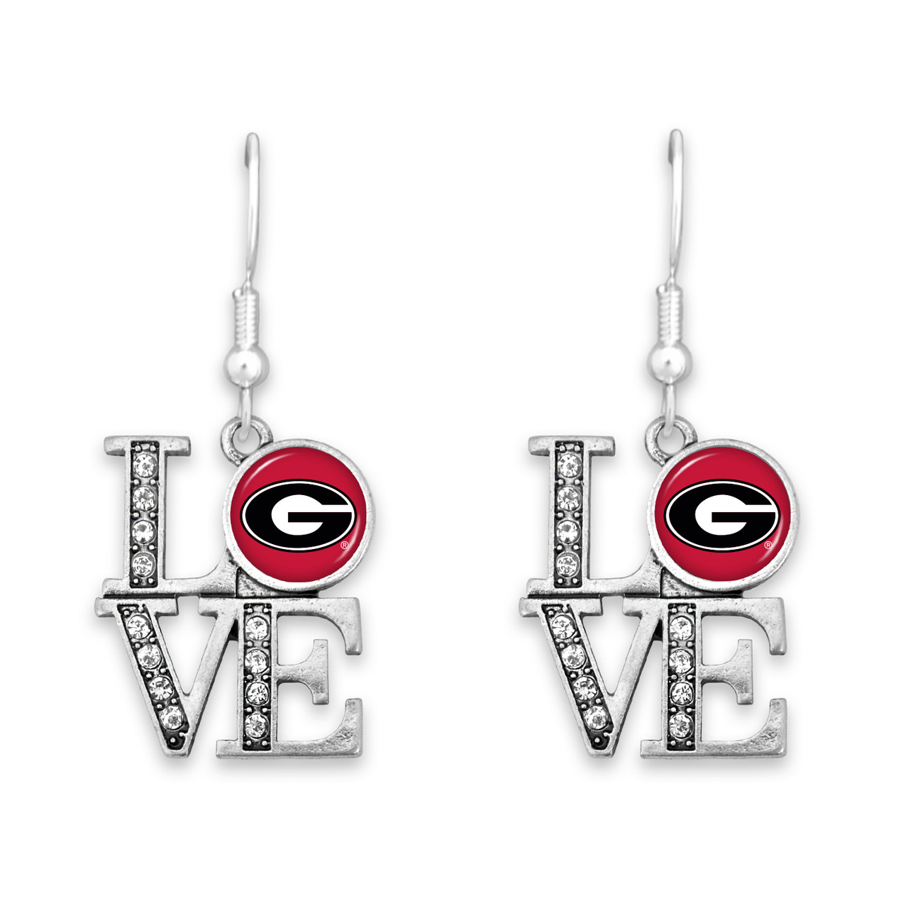 Georgia Bulldogs Earrings- LOVE