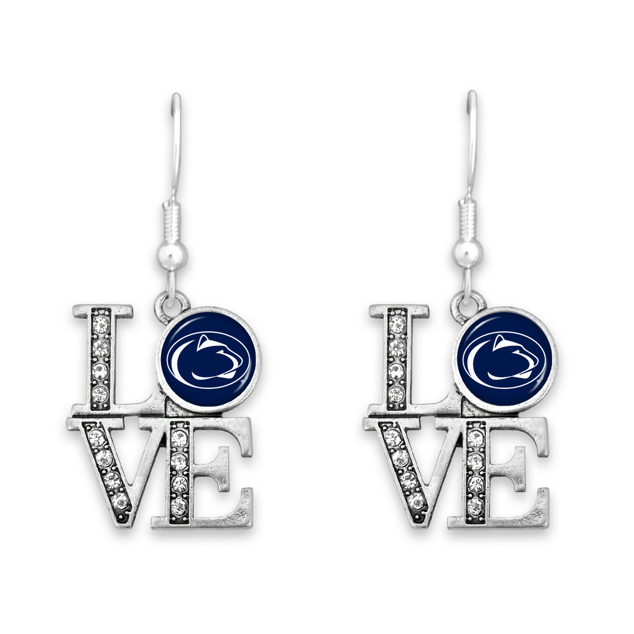 Penn State Nittany Lions Earrings- LOVE