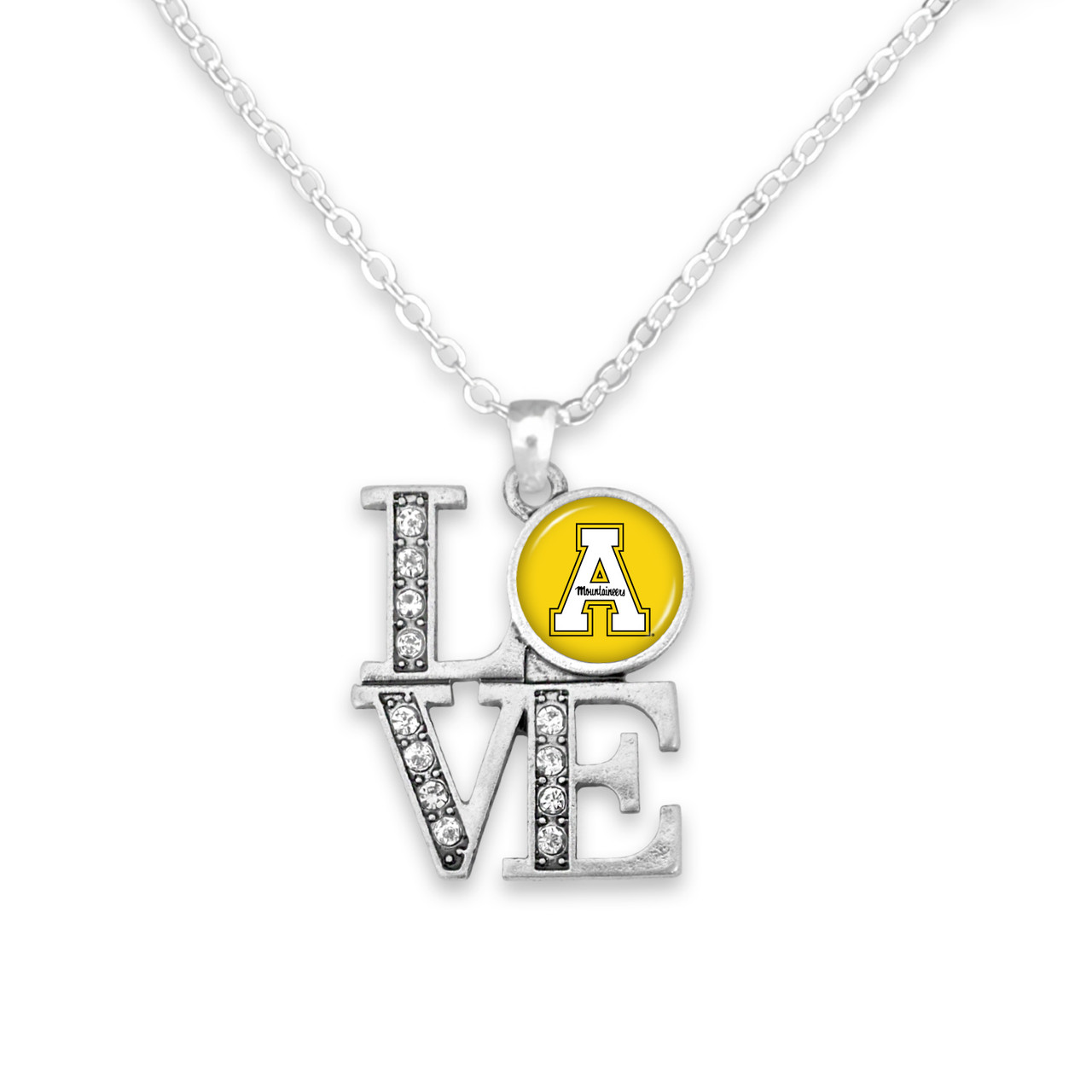 Appalachian State Mountaineers Necklace- LOVE