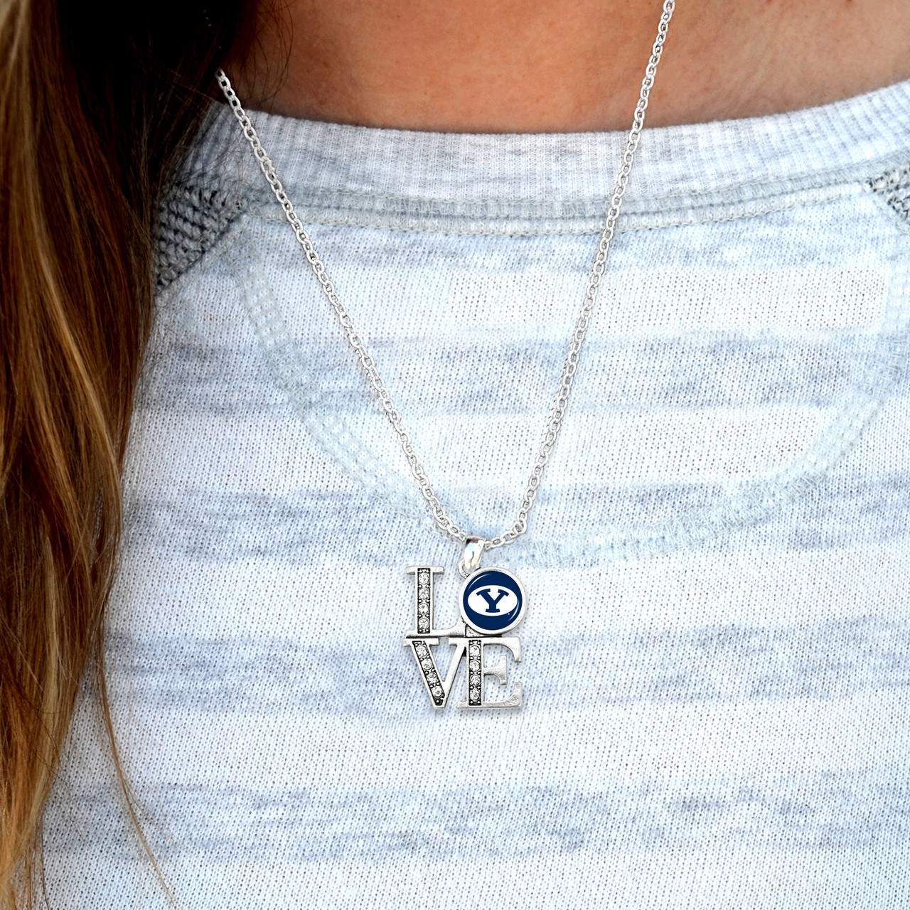 BYU Cougars Necklace- LOVE