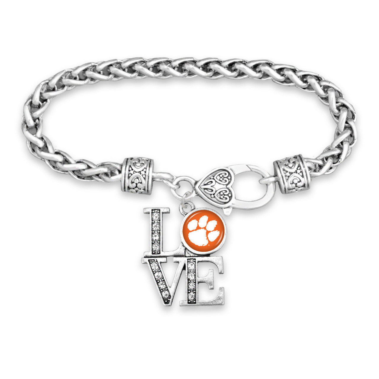 Clemson Tigers Bracelet- LOVE