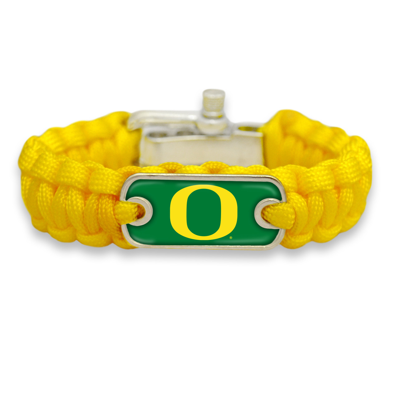 Bracelets- Oregon Ducks Team Color Unisex Paracord Bracelet