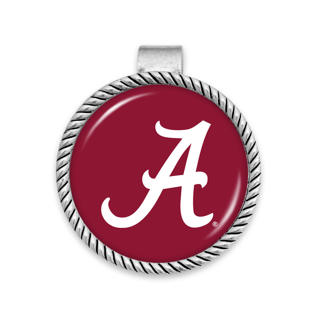 Alabama Crimson Tide Visor Clip- Primary Logo