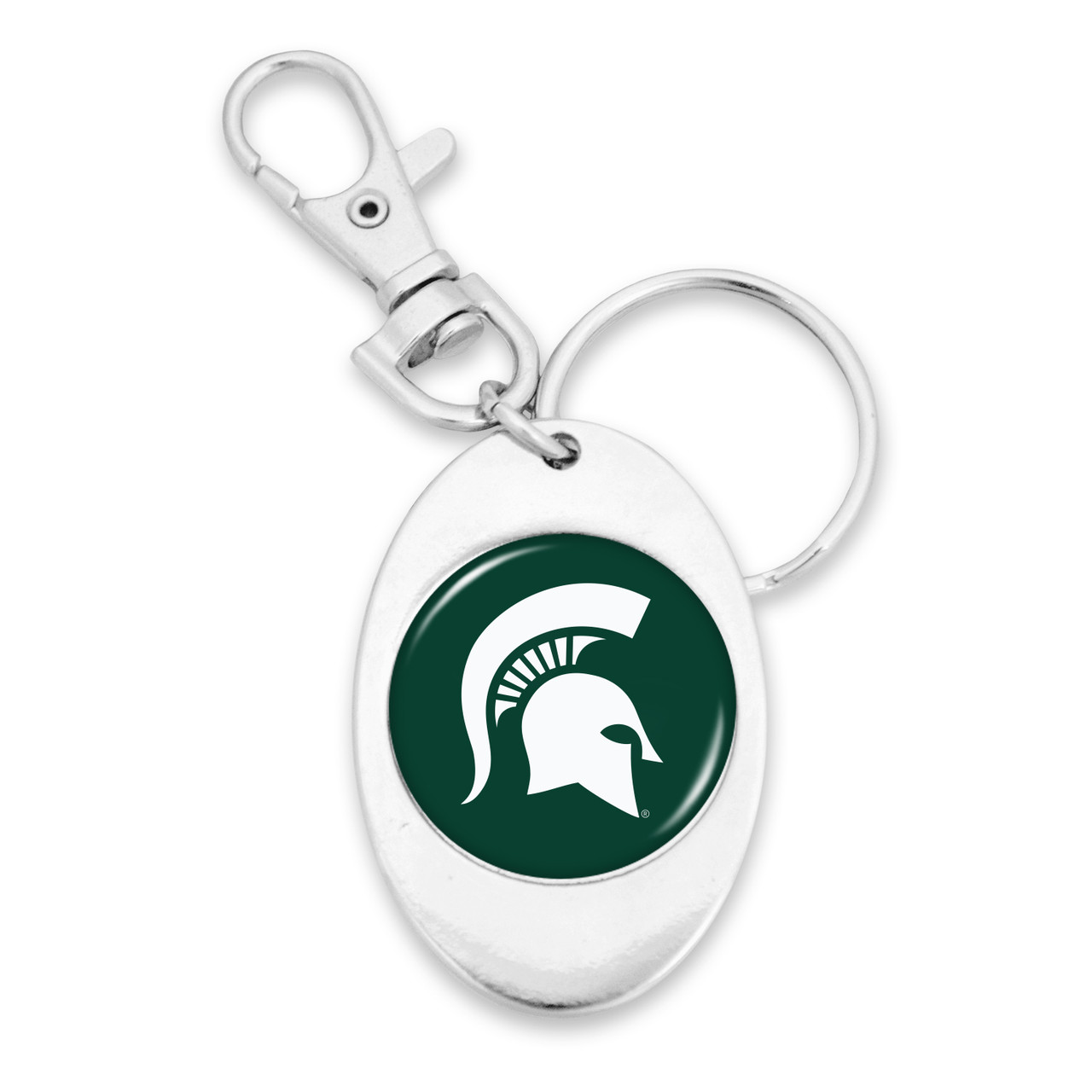 Michigan State Spartans Key Chain- Jumbo