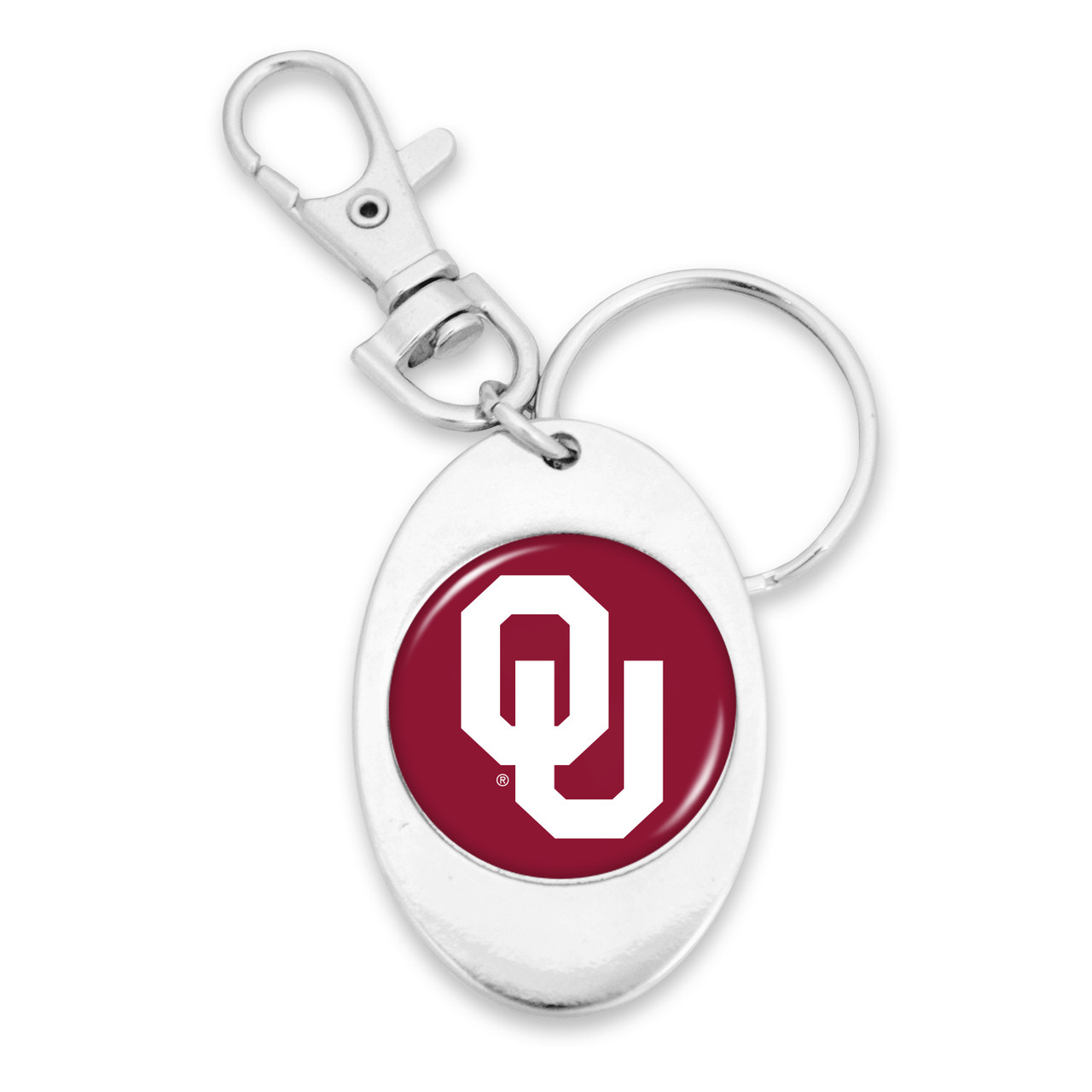 Oklahoma Sooners Key Chain- Jumbo