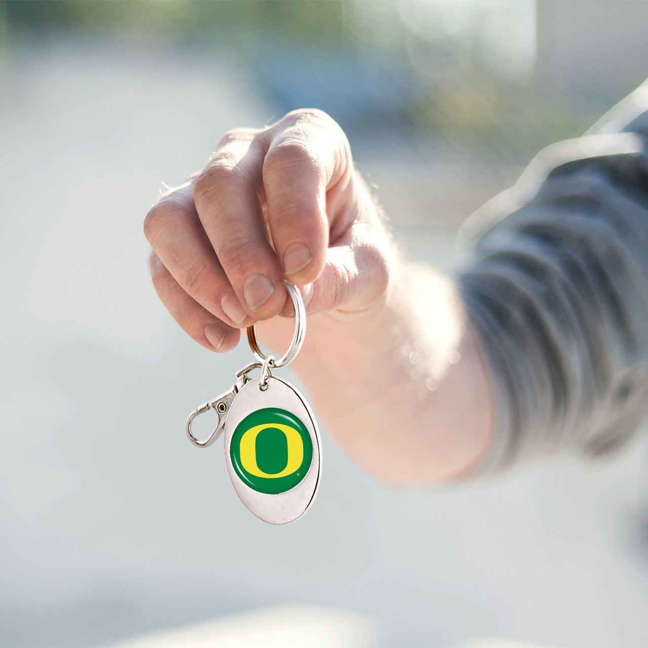 Oregon Ducks Key Chain- Jumbo