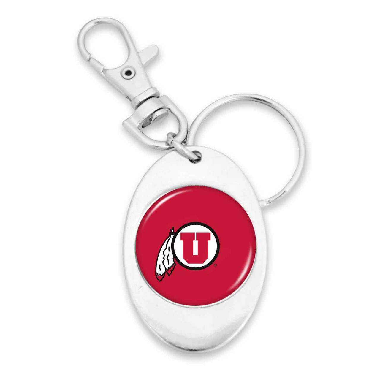 Utah Utes Key Chain- Jumbo