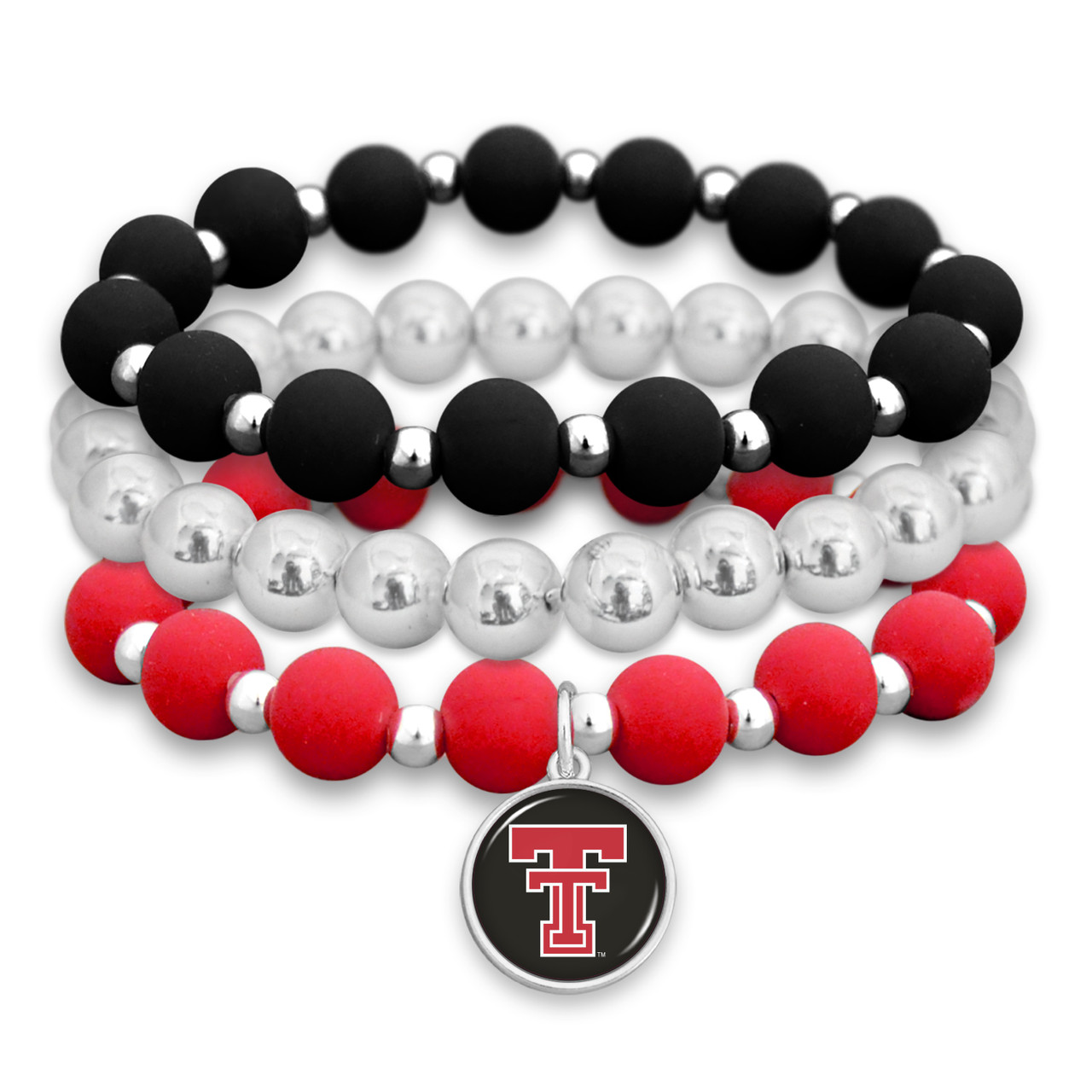 Texas Tech Raiders Bracelet- Amanda Stack- Silicone