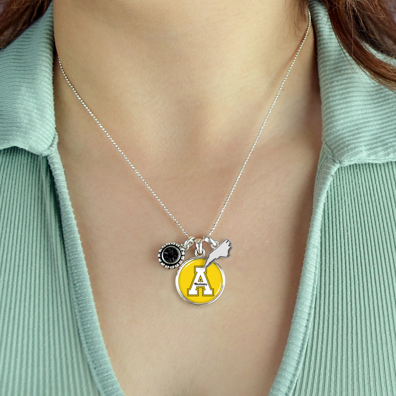 Appalachian State Mountaineers Necklace- Home Sweet School