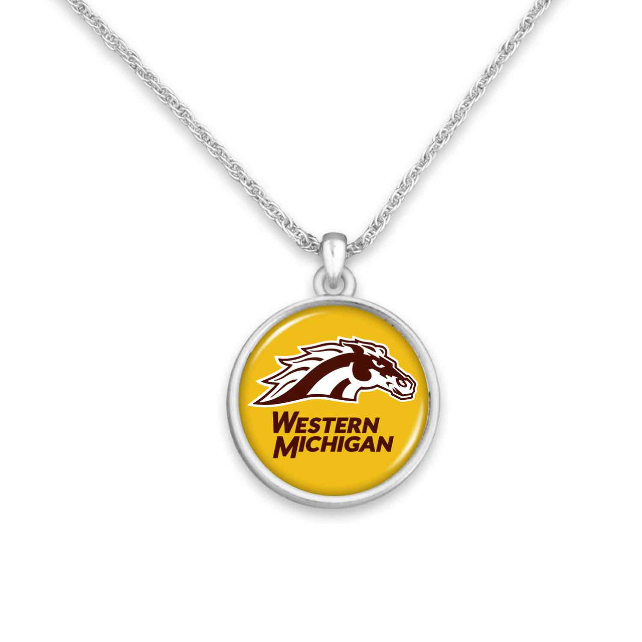 Western Michigan Broncos Necklace- Campus Chic