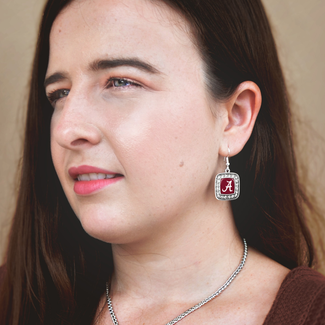 Alabama Crimson Tide Earrings- Kassi