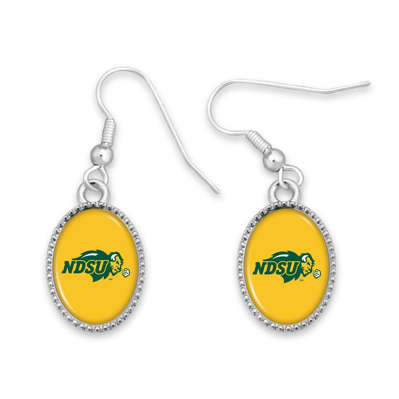 North Dakota State Bison Earrings- Kennedy