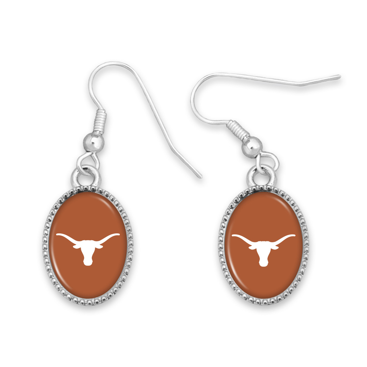 Texas Longhorns Earrings- Kennedy