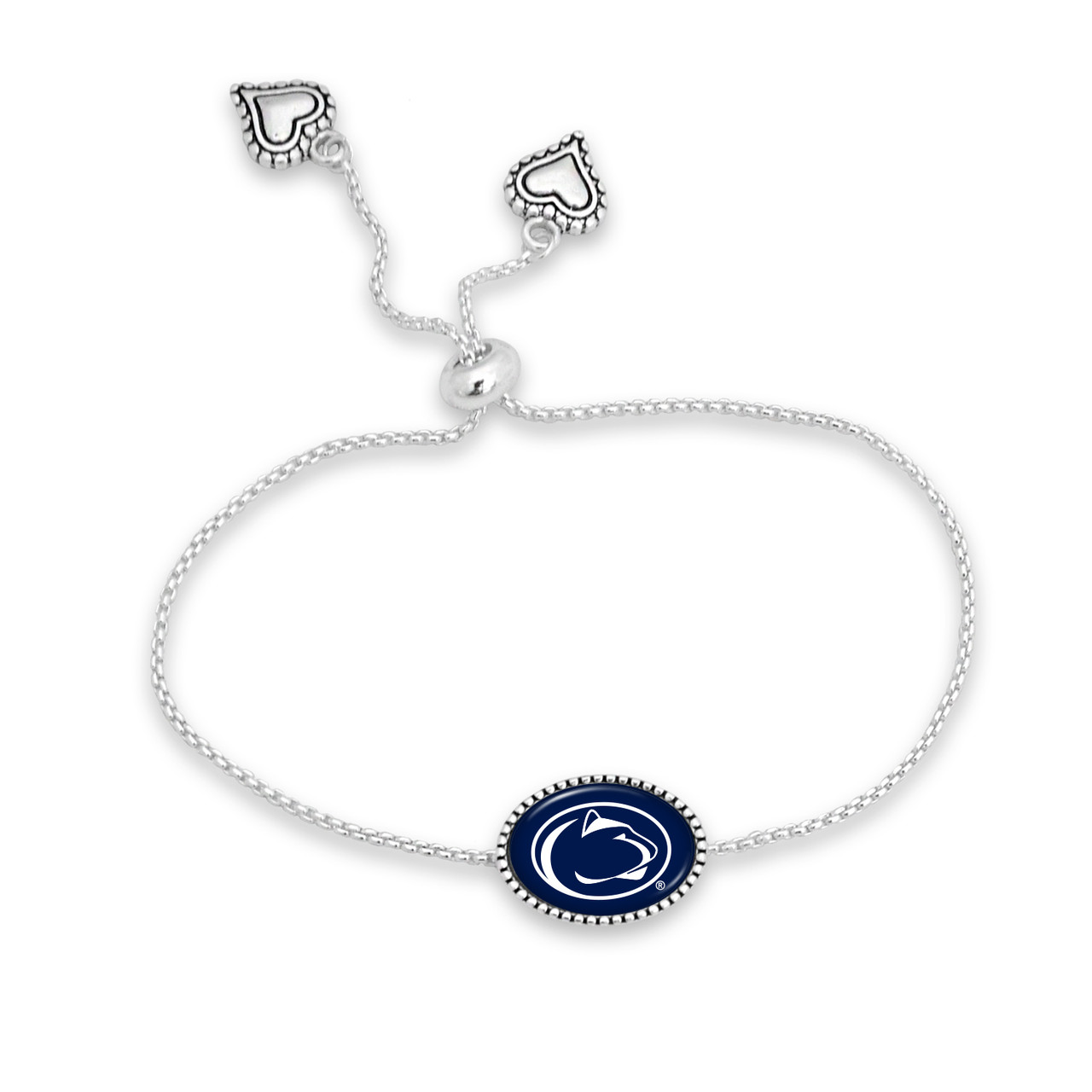 Penn State Nittany Lions Bracelet- Kennedy (Adjustable Slider Bead)