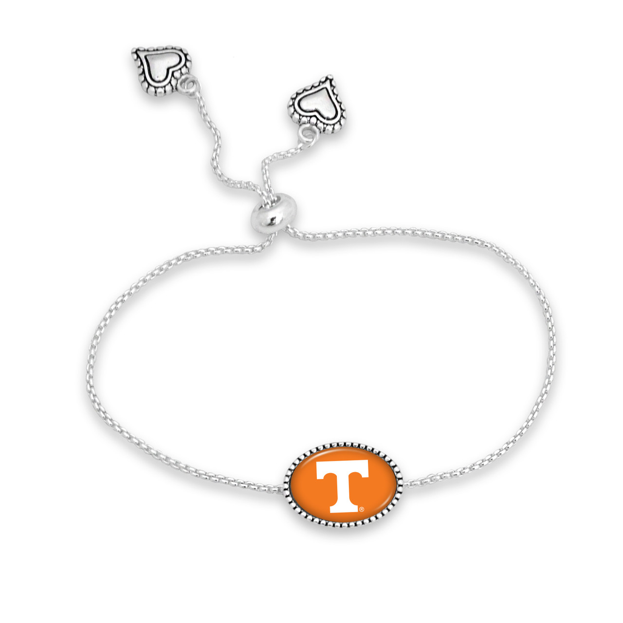 Tennessee Volunteers Bracelet- Kennedy (Adjustable Slider Bead)