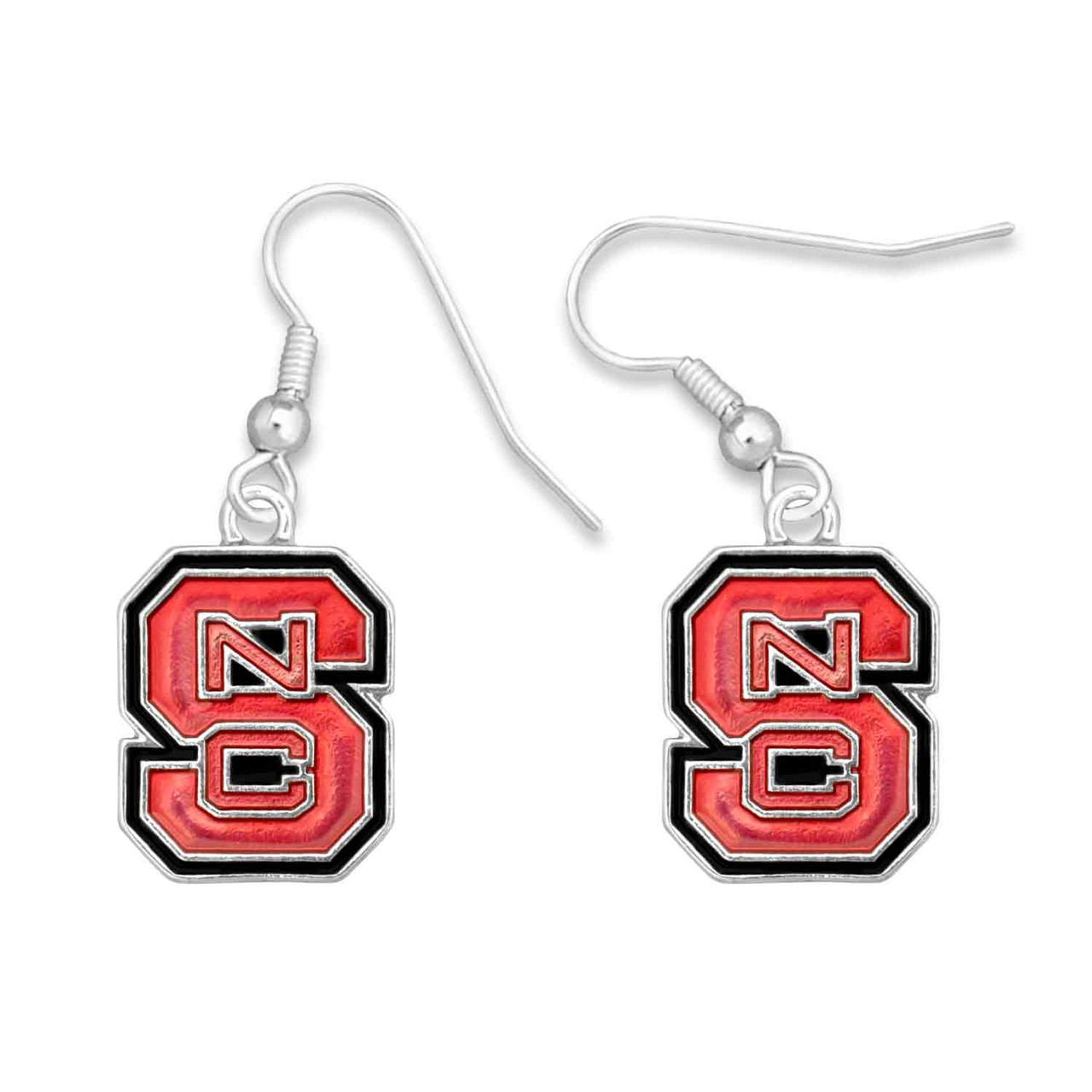 NC State Wolfpack Earrings- Iridescent-NCS56398
