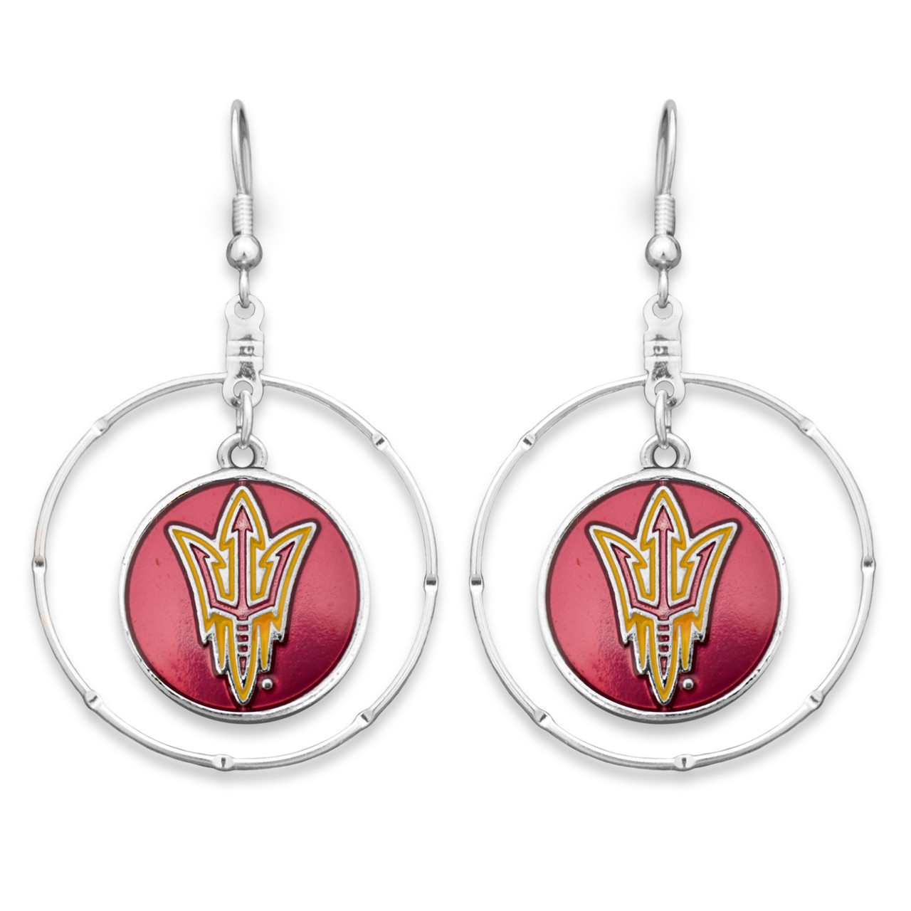 Arizona State Sun Devils Earrings- Campus Chic-ARS23734