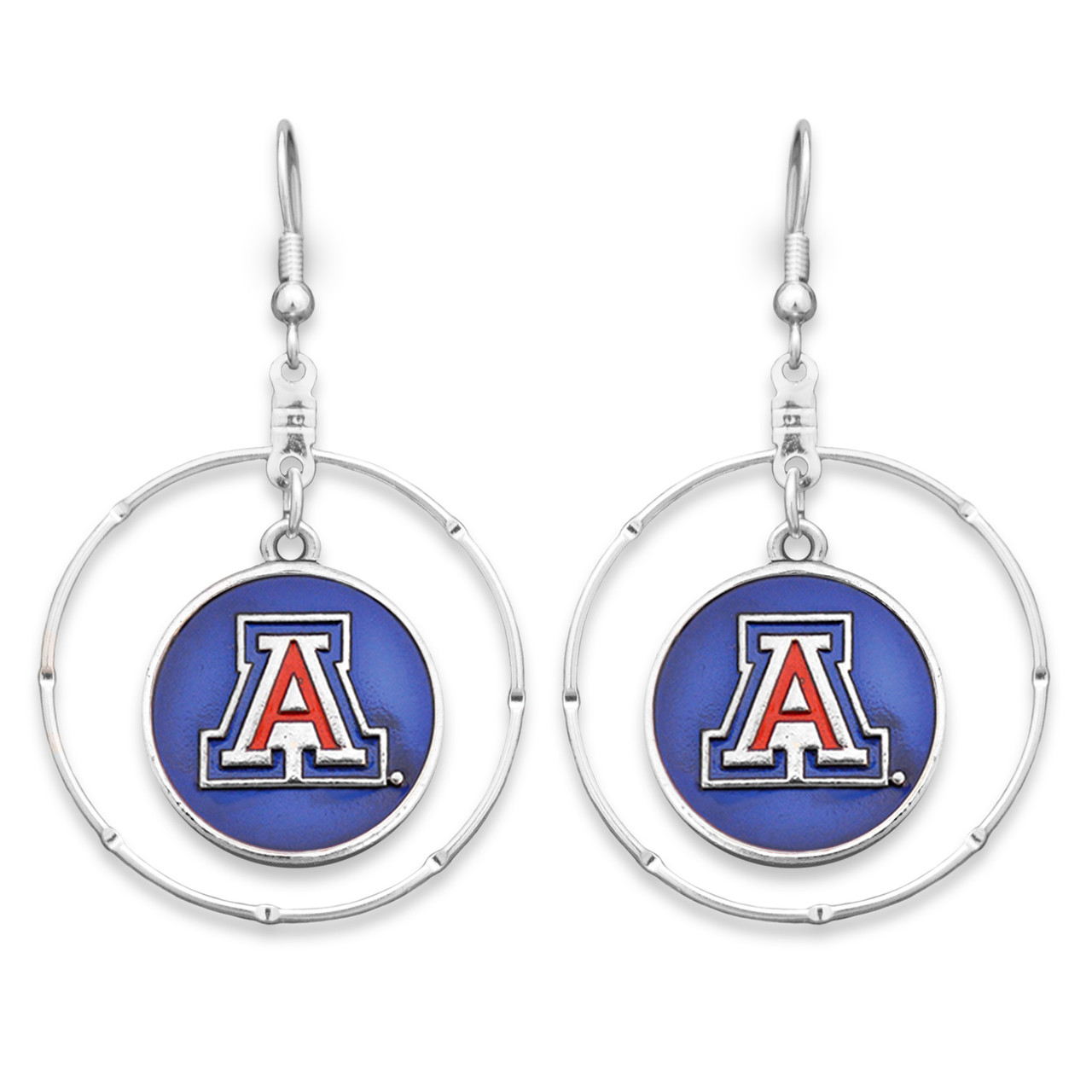 Arizona Wildcats Earrings- Campus Chic-ARZ23722